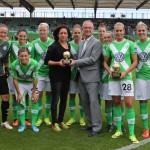 VFL Wolfsburg has won 2 IFFHS Trophies of THE WORLD'S BEST CLUB (2013, 2014) and individual Trophies for Lena Goessling and Nadine Kessler (THE WORLD'S BEST PLAYMAKER 2013 and 2014)