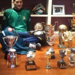 Casillas and his Trophies Collection