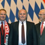 Rummennigge, Hoeness, Beckenbauer : this was the HISTORICAL TRIUMVIRATE OF FC BAYERN MÜNCHEN